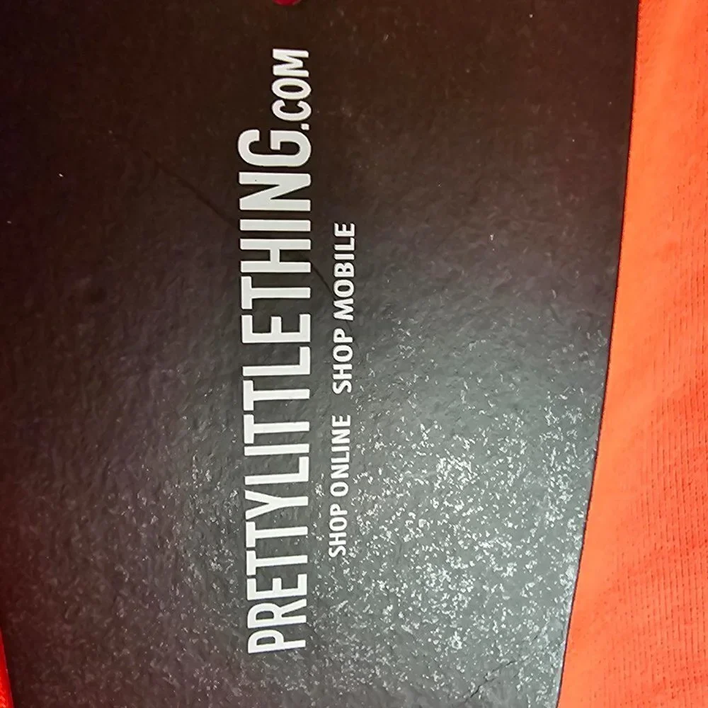 Bright Orange Sweat Pants Size 4 NWT